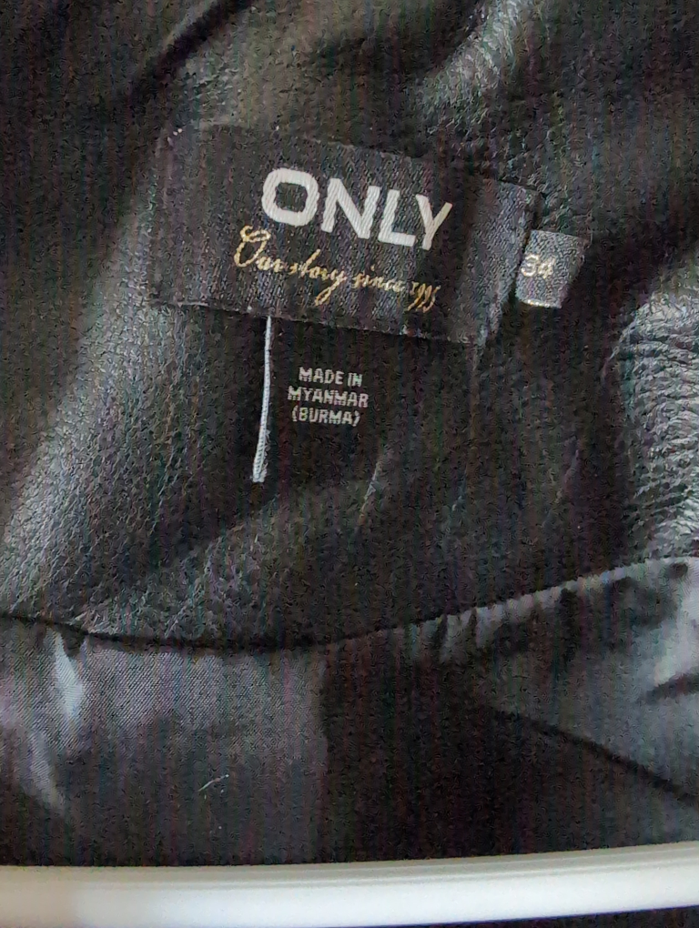 Only brand faux leather jacket, size 34 - photo 2