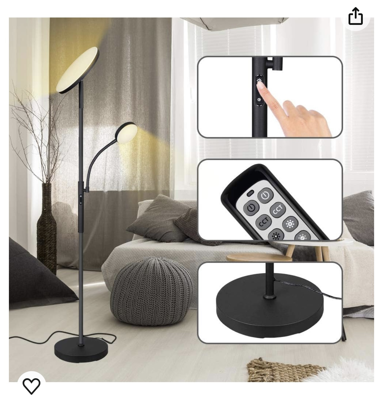 Floor Lamp LED Floor Lamp (originally $105.99) image indicator(3)