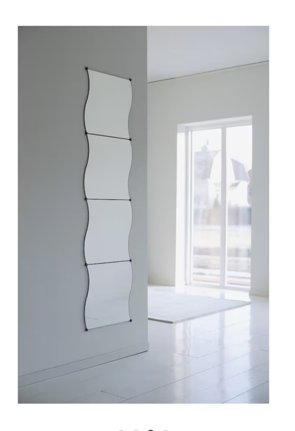 IKEA KRABB mirror ( 4 pieces ) image indicator(3)