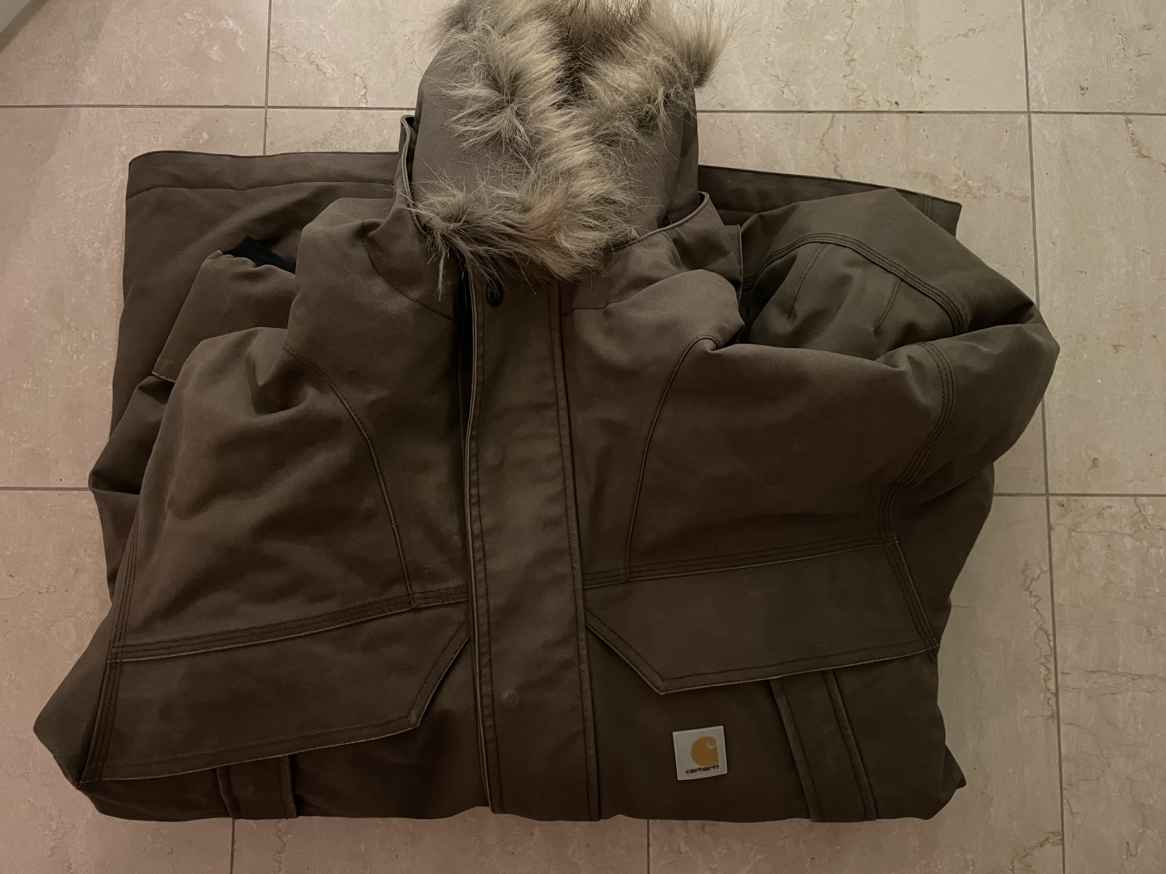 Carhartt brown winter jacket - photo 5