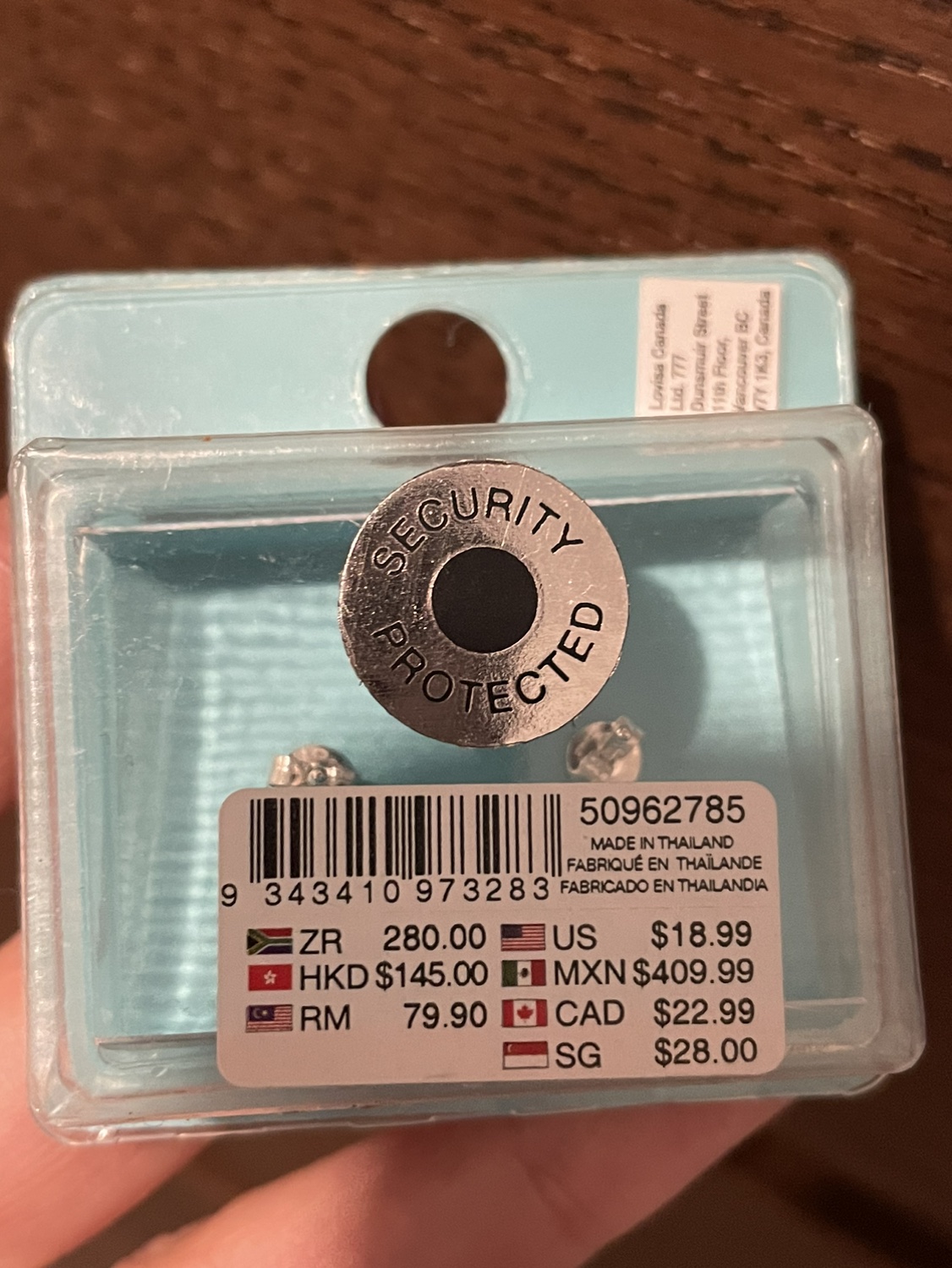 Silver earrings image indicator(3)