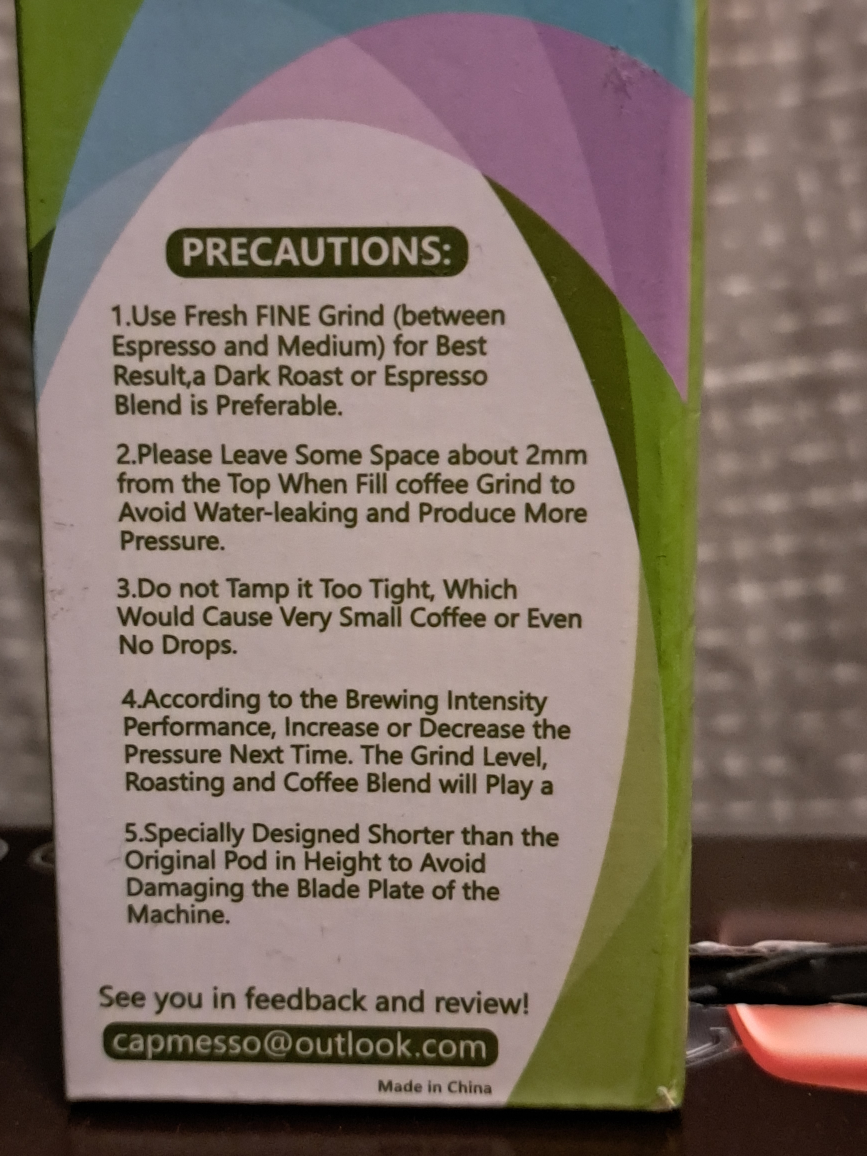 [Brand new in box] Nespresso Essenza mini + reusable capsule image indicator(7)