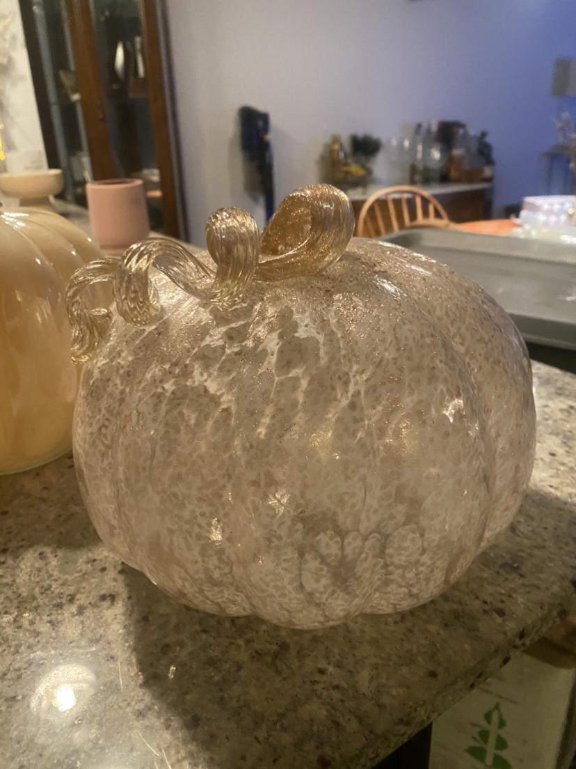 Glass blown pumpkins - photo 5