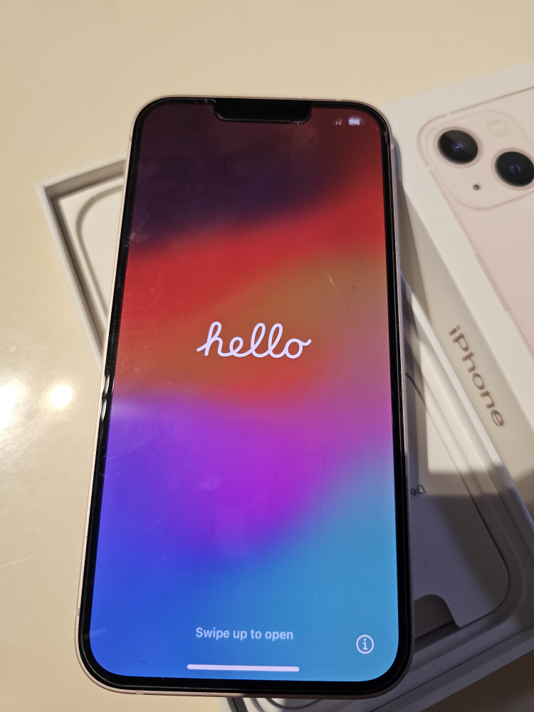 i phone 13. 128gb