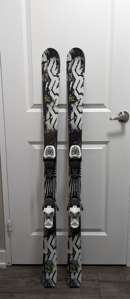 K2 Indy Skis  Junior/kids 136cm thumbnail