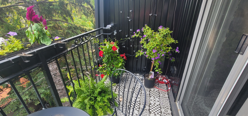 Metal Outdoor Table and Chair Set - photo 4