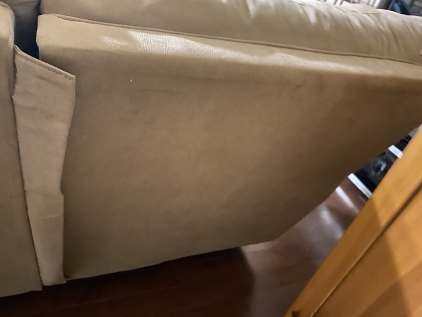 Couch with 2 recliners - photo 5