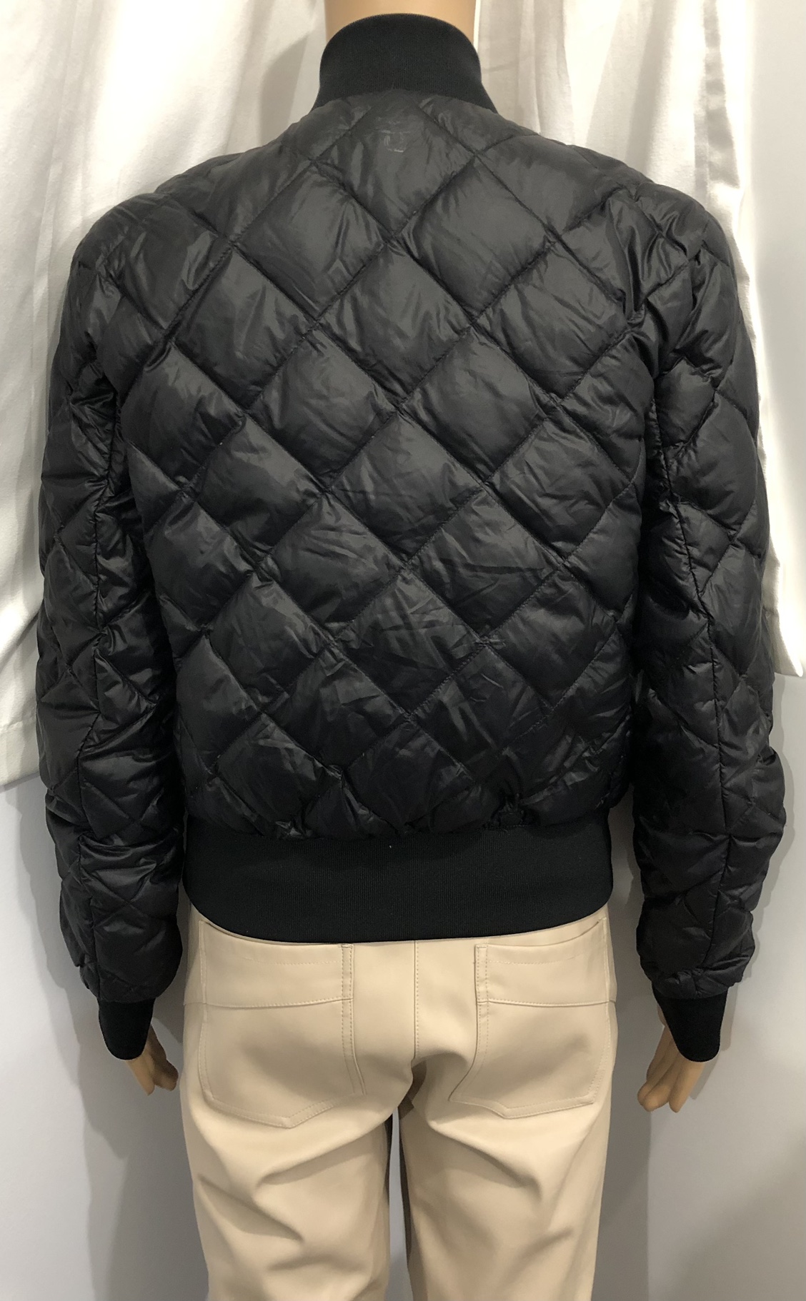 TNA League Quilted Down Bomber + Lambswool Beanie Size M - photo 3