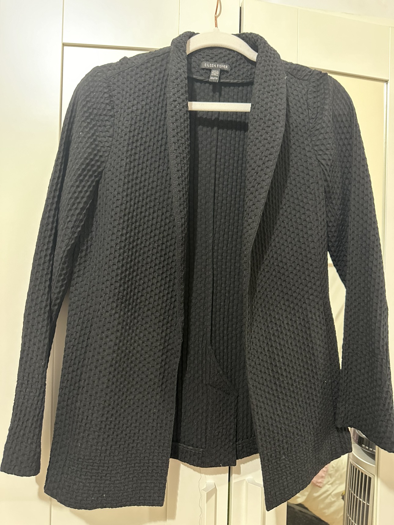 Eileen Fisher black blazer
