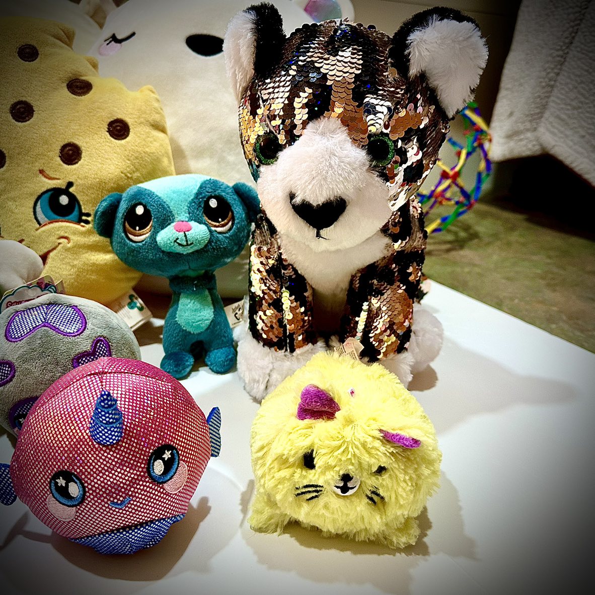 Large collection of assorted Squismallows and squishy toys - photo 4