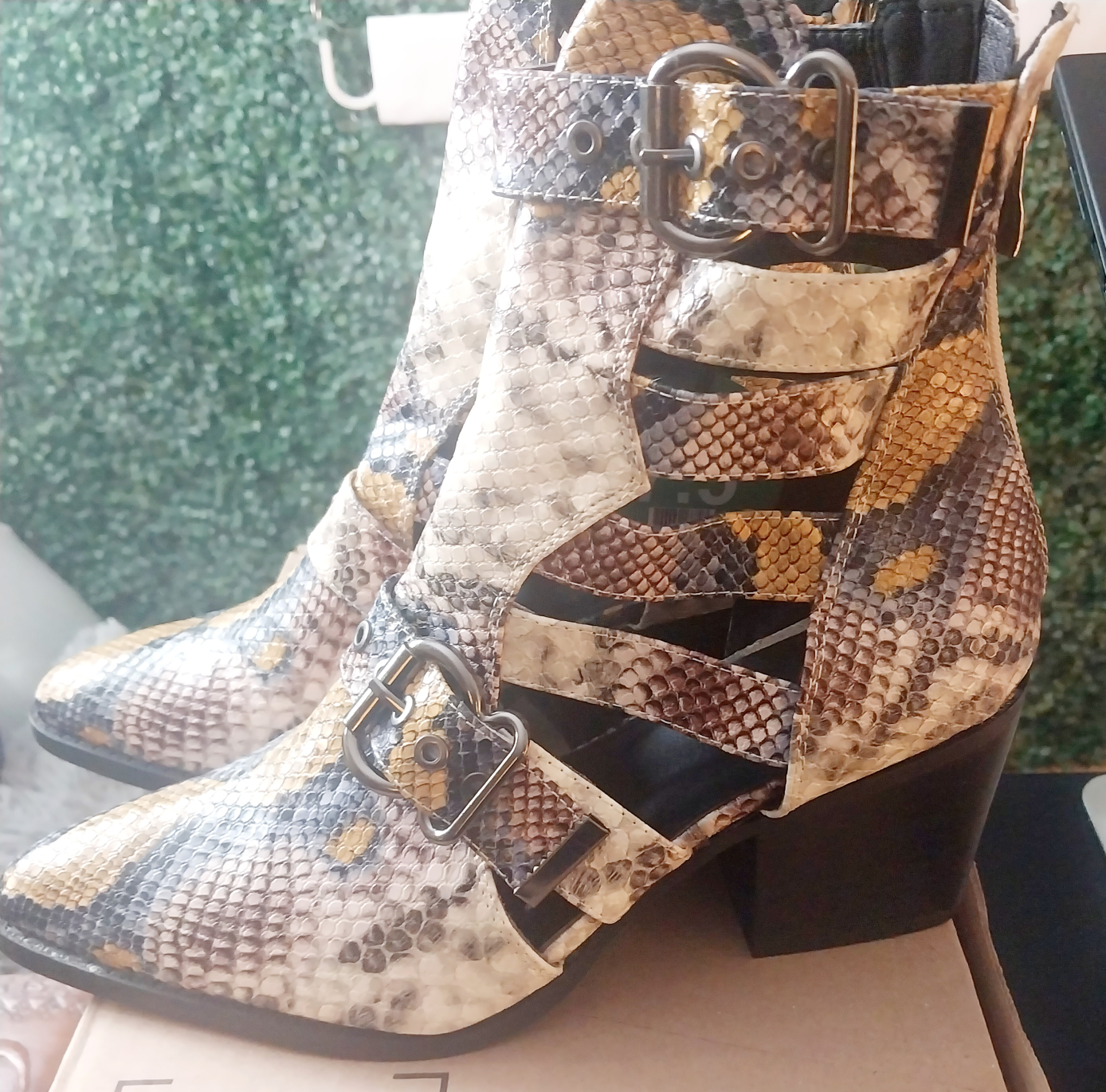 A rider ladies colorful croc style booties image indicator(4)