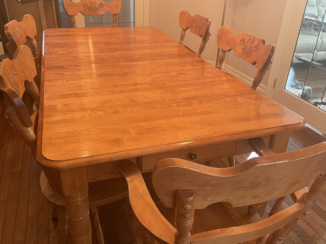 Dining table with chairs - photo 2