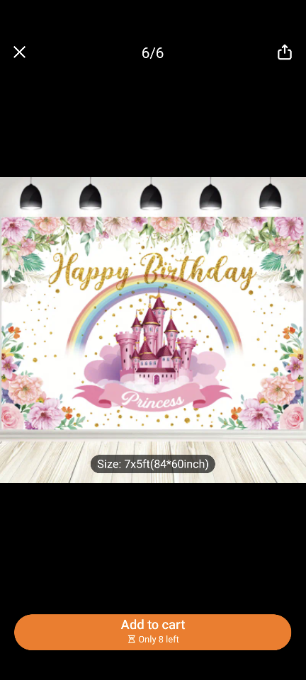 Birthday decorations banner