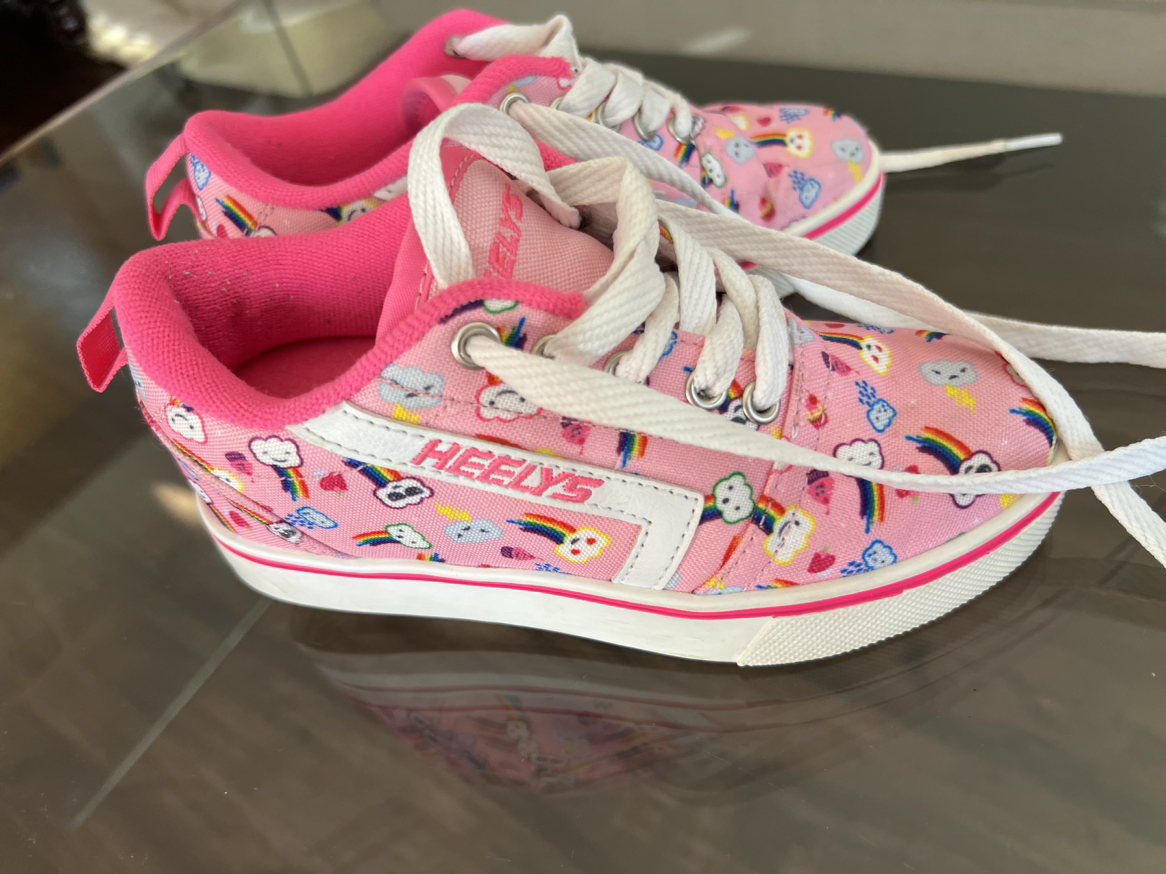Heelys size 13 pink