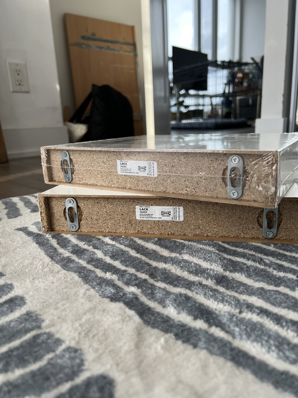 2x Lack ikea shelf’s - photo 2