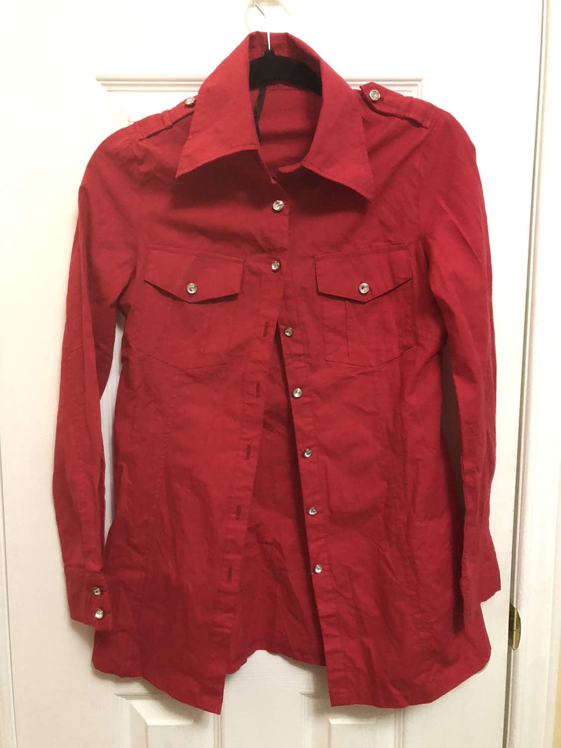 Red blouse Uk brand new image indicator(2)