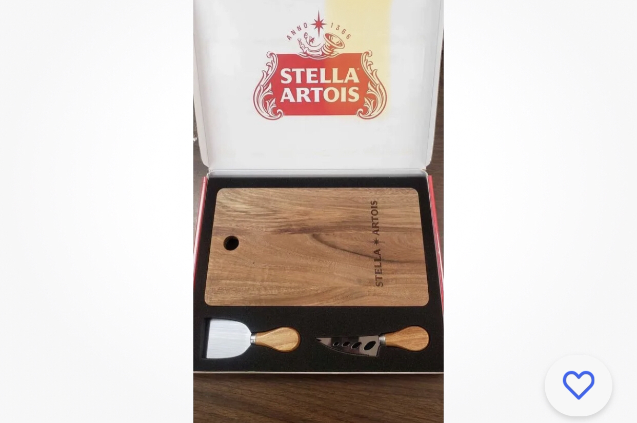 STELLA ARTOIS CHARCUTERIE BOARD & KNIFE SET [NEW]/firm price image indicator(5)
