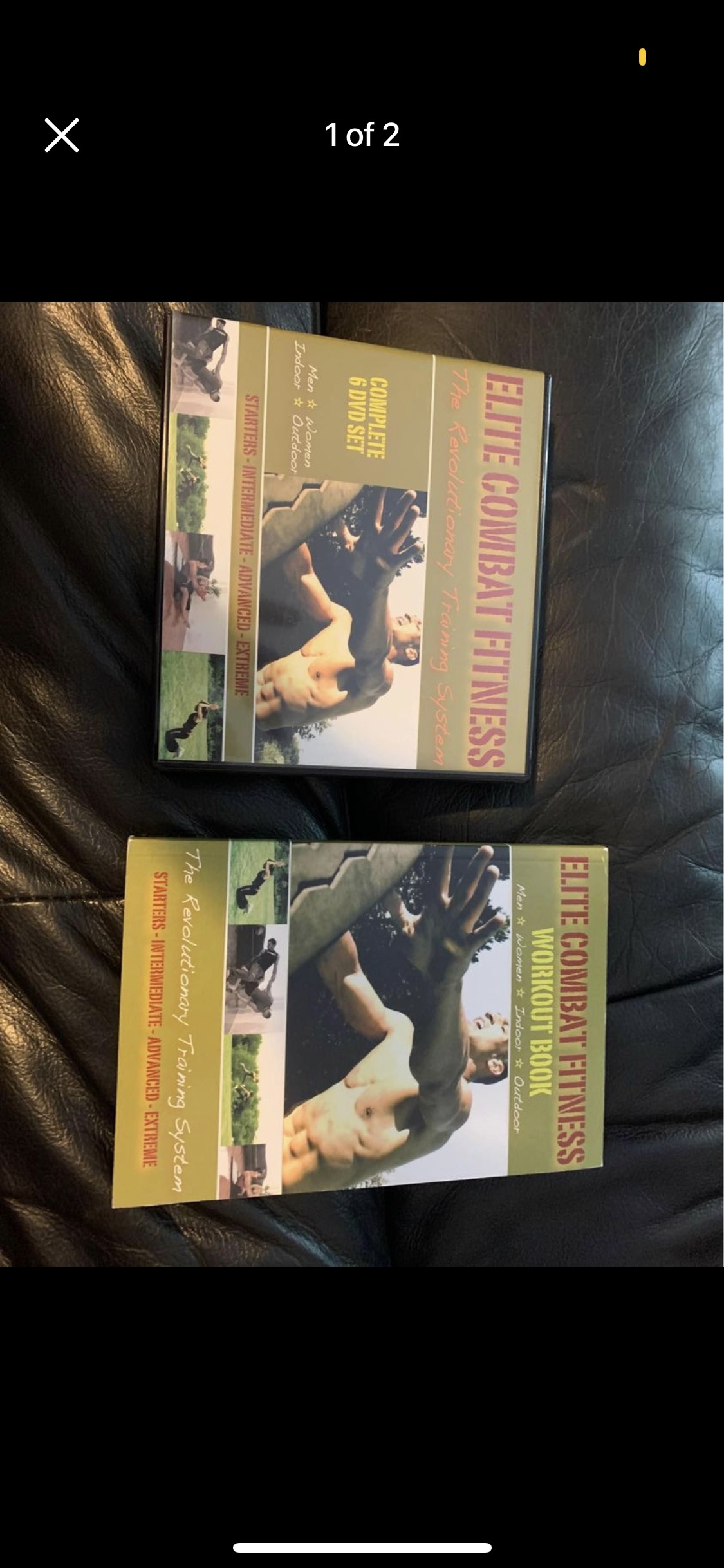 Elite Combat Fitness 6 DVDs + Book by Moni Aizik