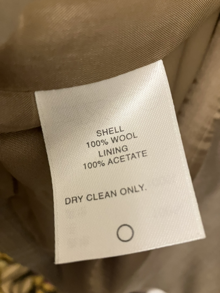 Wrap Beige Blazer 100% wool - photo 3