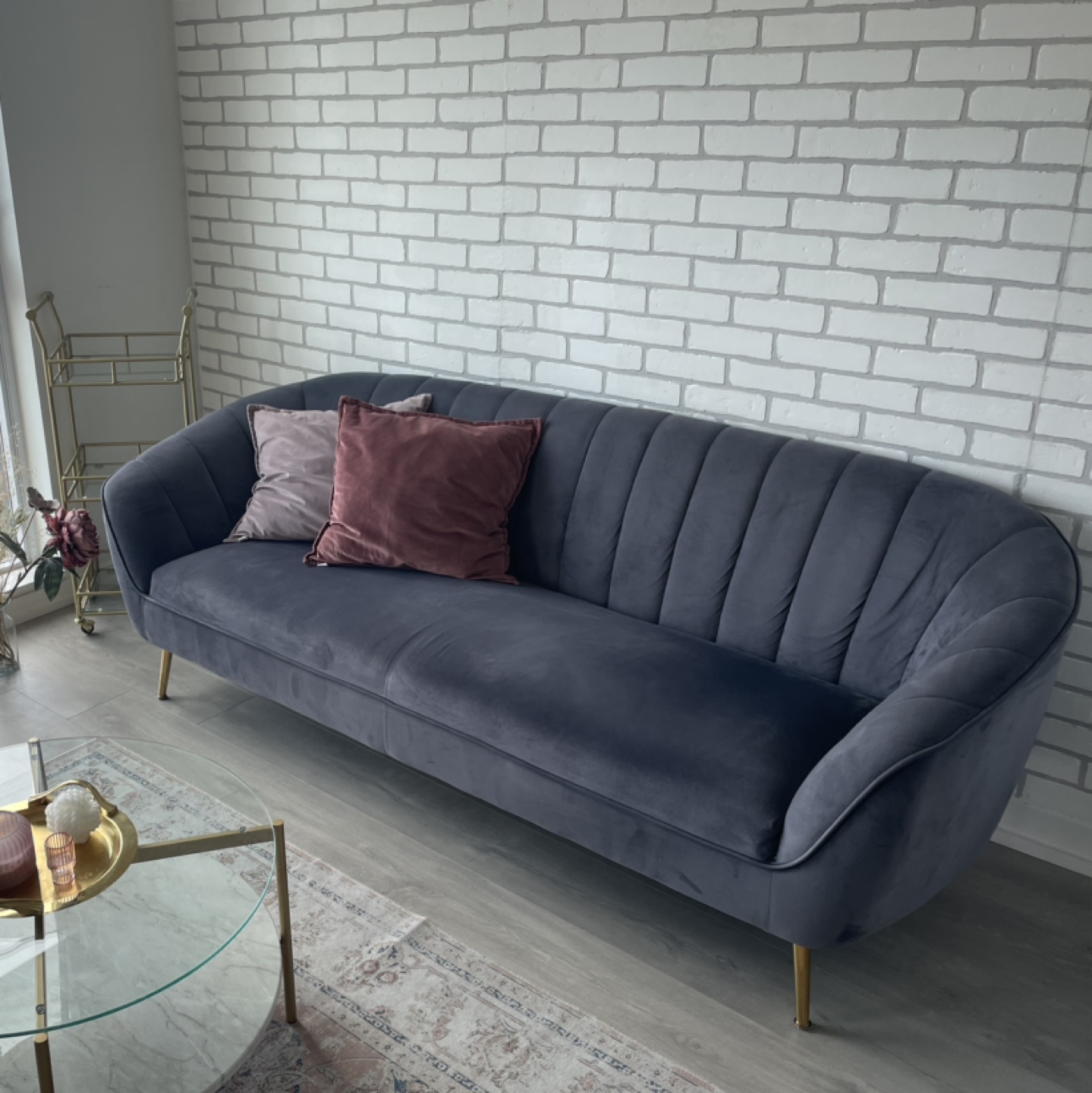 Grey sofa