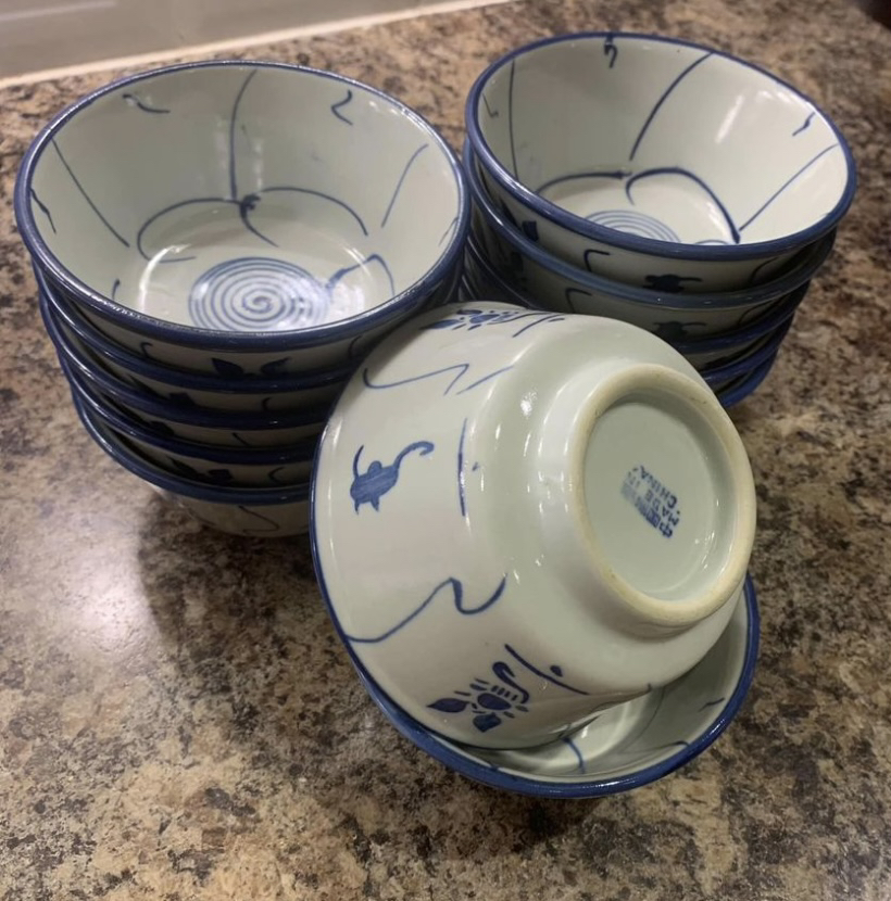 10 Chinese rice bowls - photo 3
