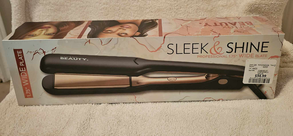 Sleek & Shine Wide Plate Flat Iron thumbnail