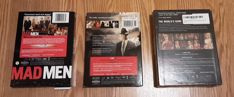 Mad Men DVDs: Seasons 1, 2, 3 image indicator(3)