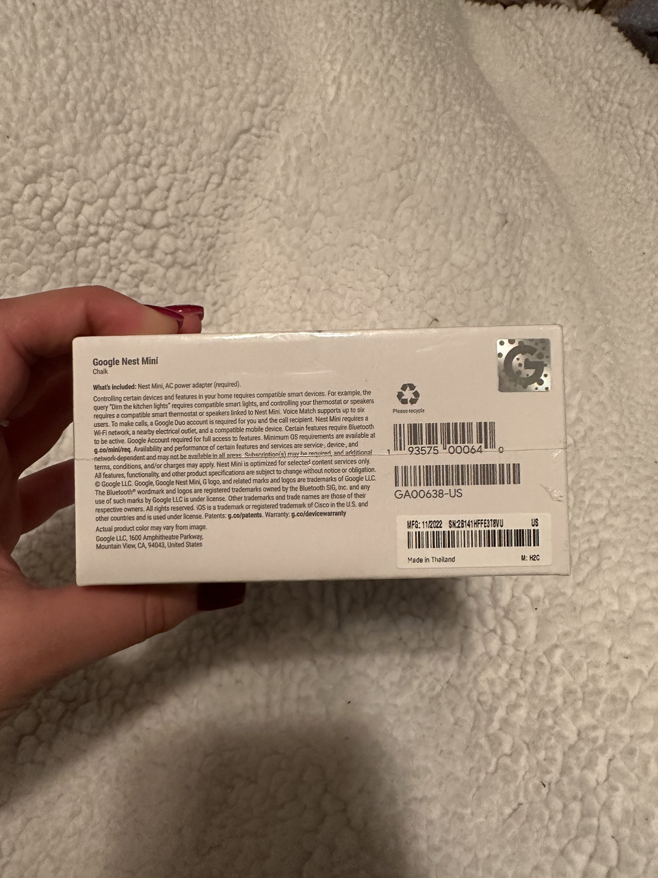 Google Nest Mini New - photo 2