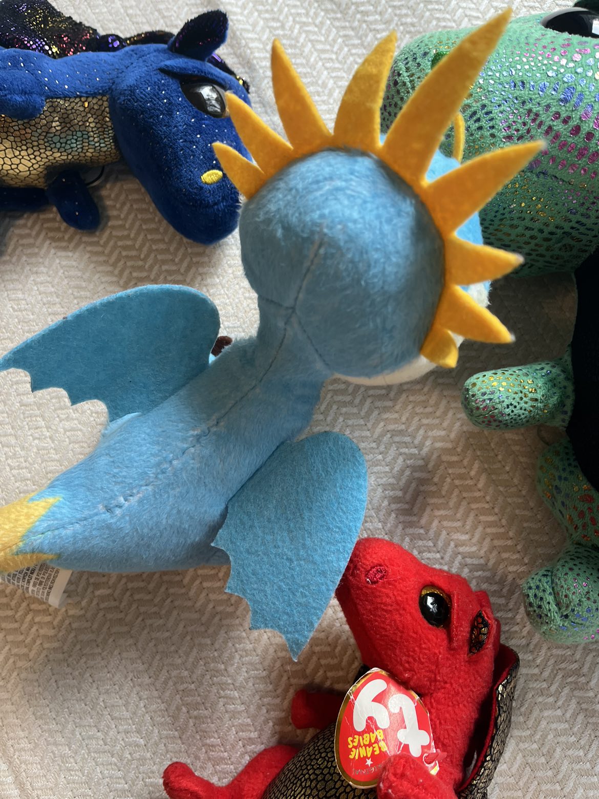 TY beanie Boo Dragon and. Stormfly image indicator(4)