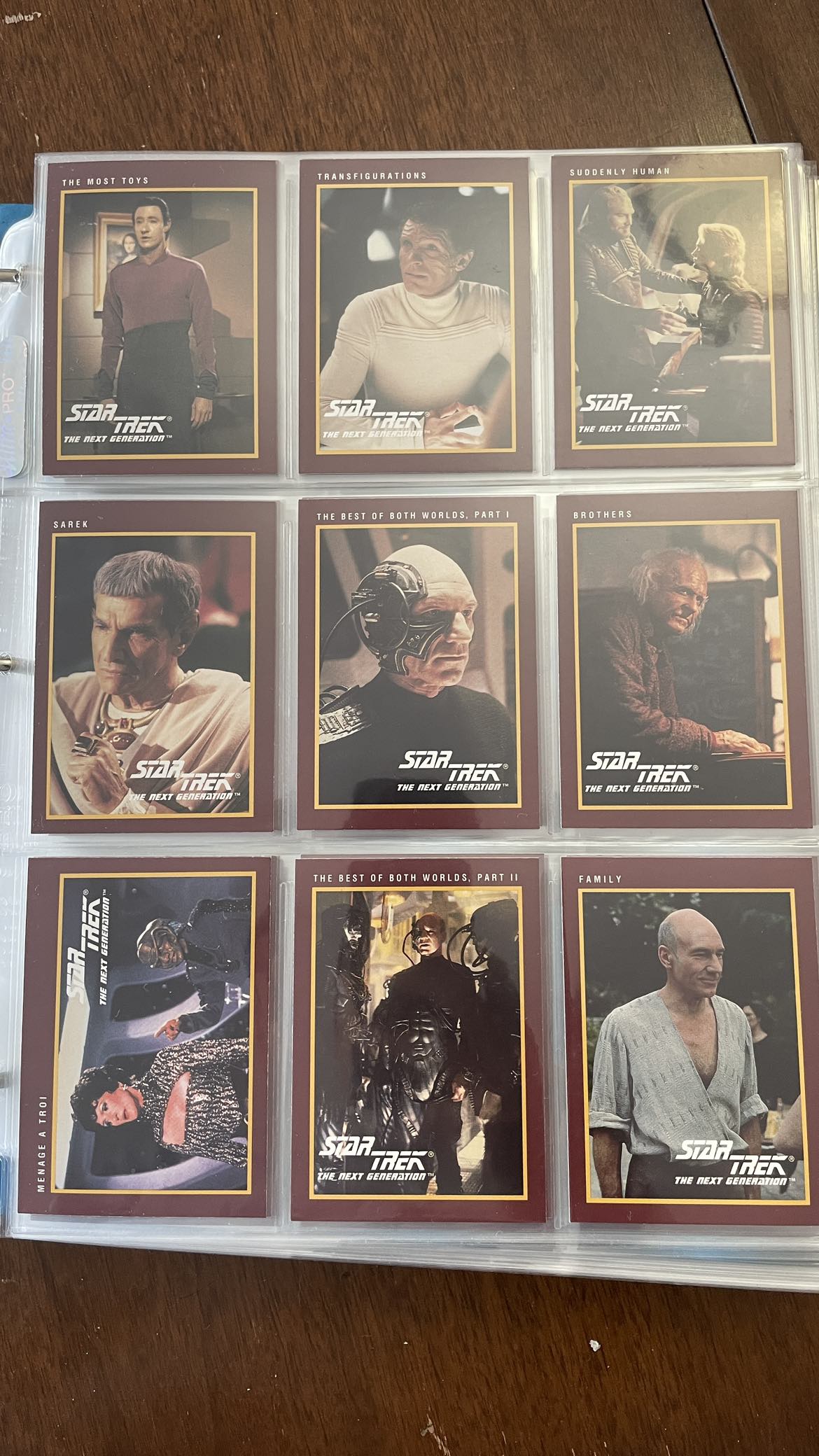 Star Trek NG (1st. Edition) Card set 1 - photo 4