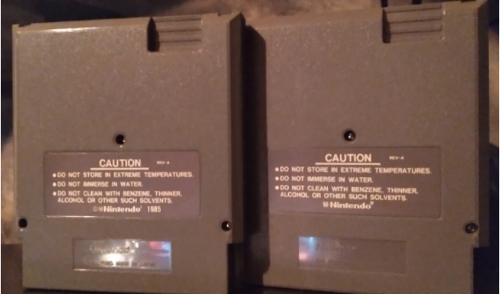 NINTENDO NES VIDEO GAME CARTRIDGES - LOT OF 2 - photo 2