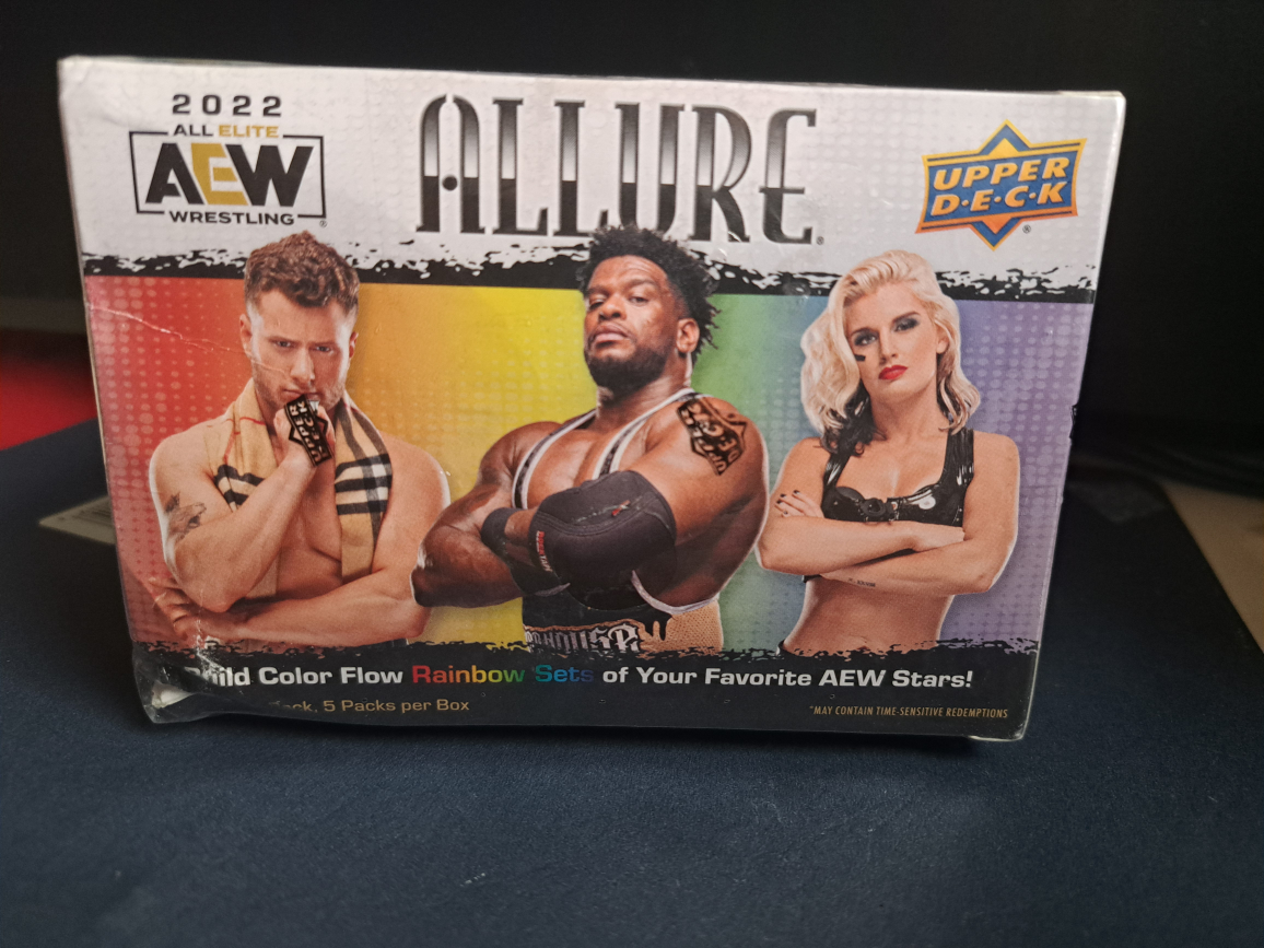 2022 Upper Deck AEW Allure Wrestling Cards Blaster Box - photo 2