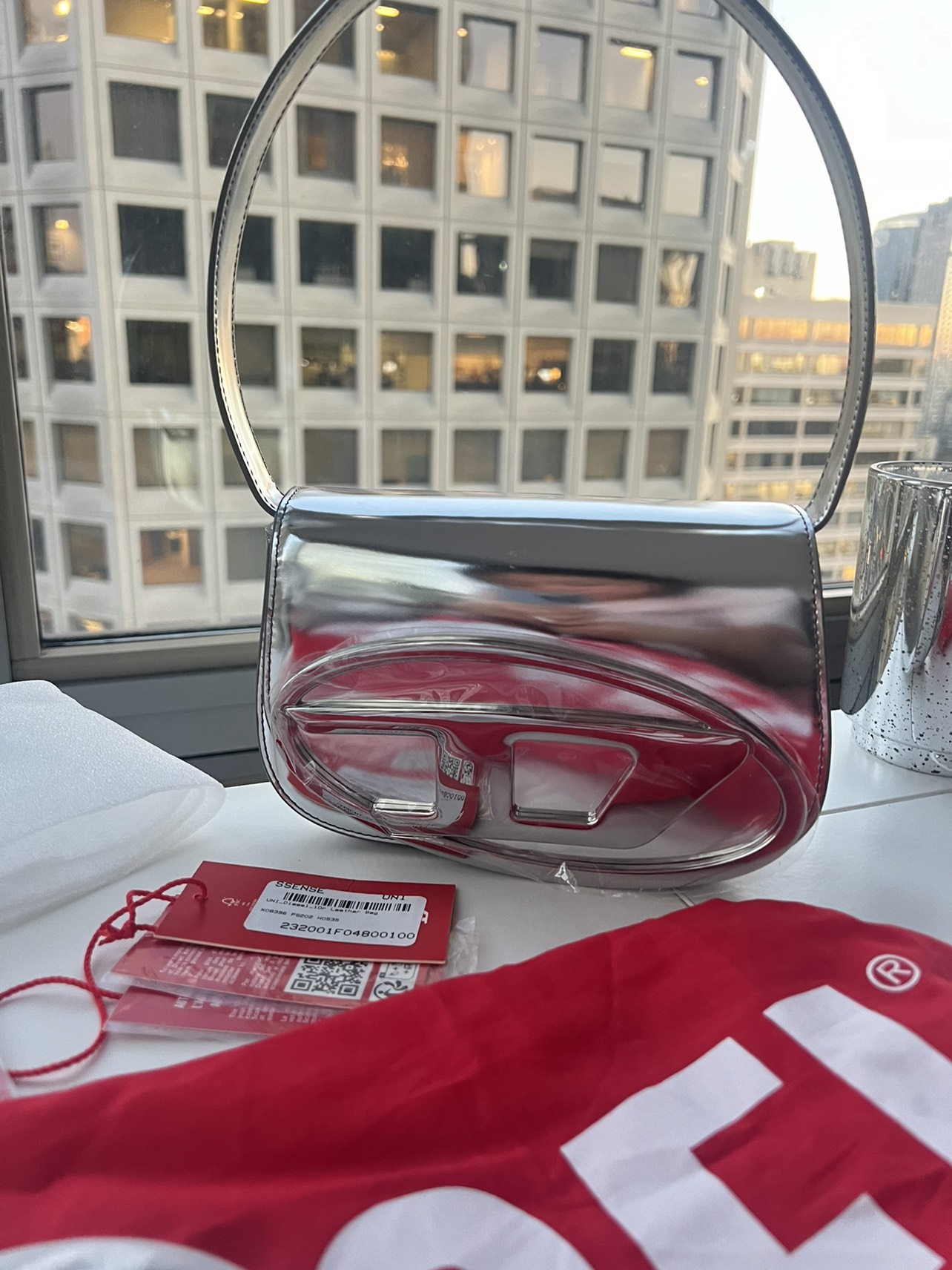 Diesel 1 DR Bag  - Silver - photo 2