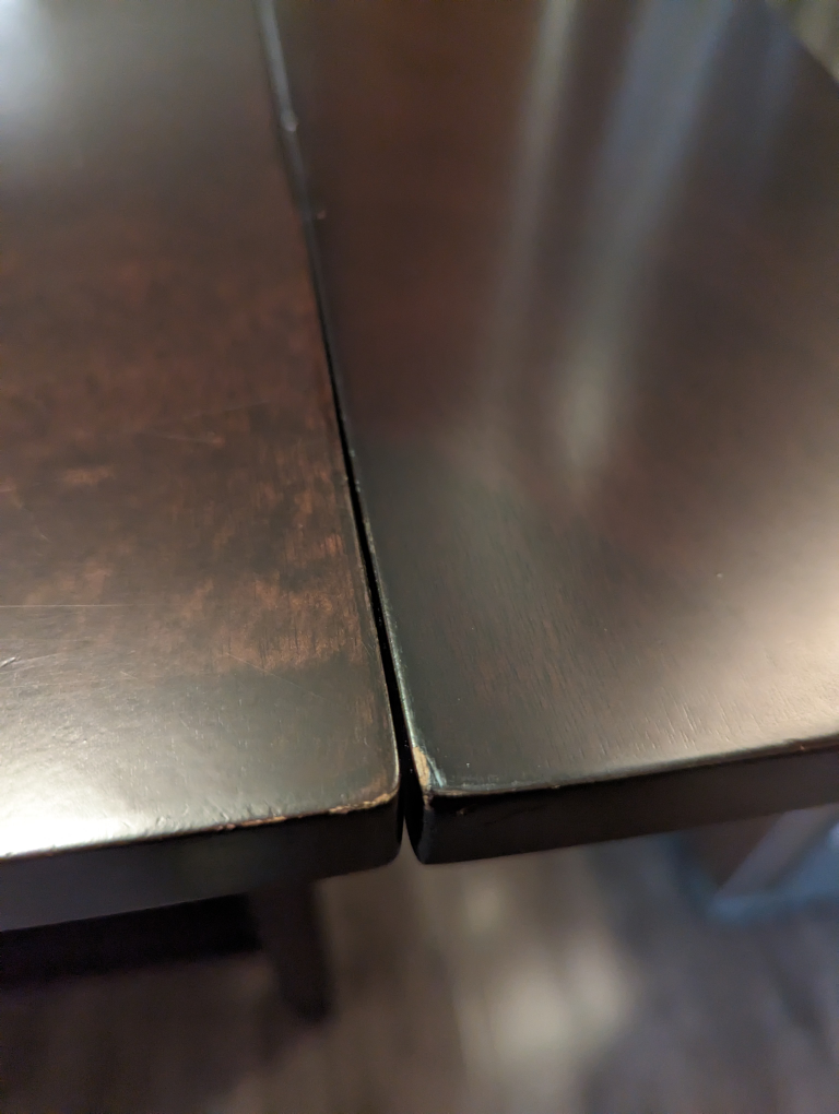 Bar Table with Collapsible Leaves - photo 5