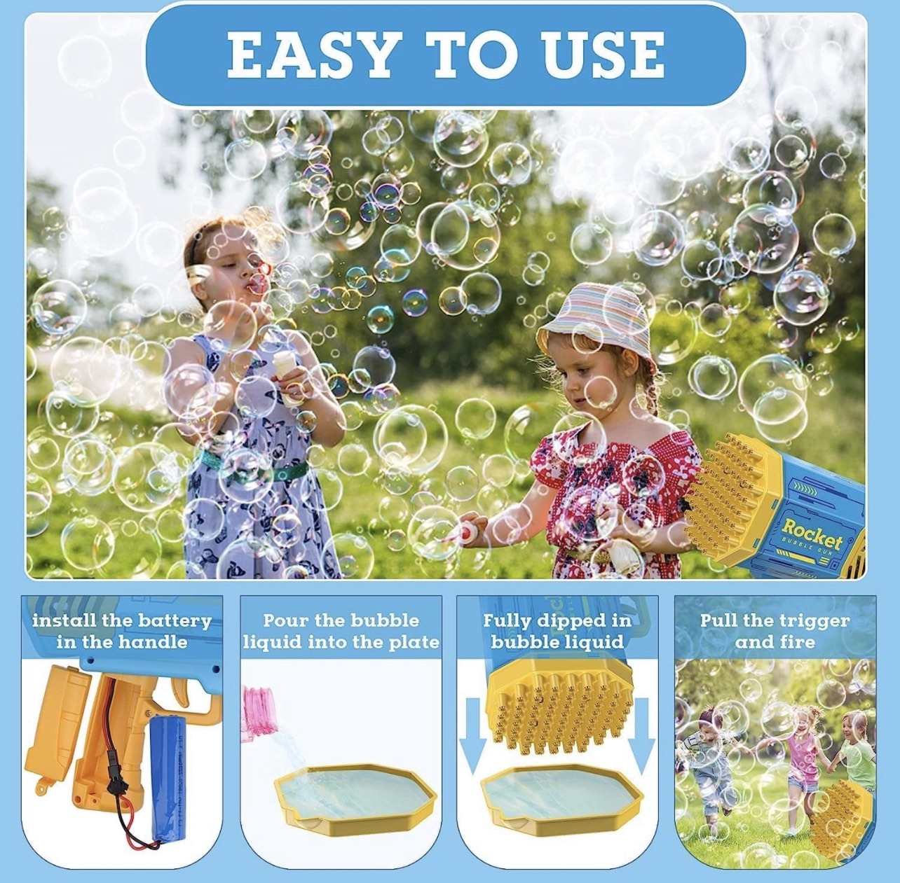 Bubble Machine Gun Handheld 🥕 image indicator(6)