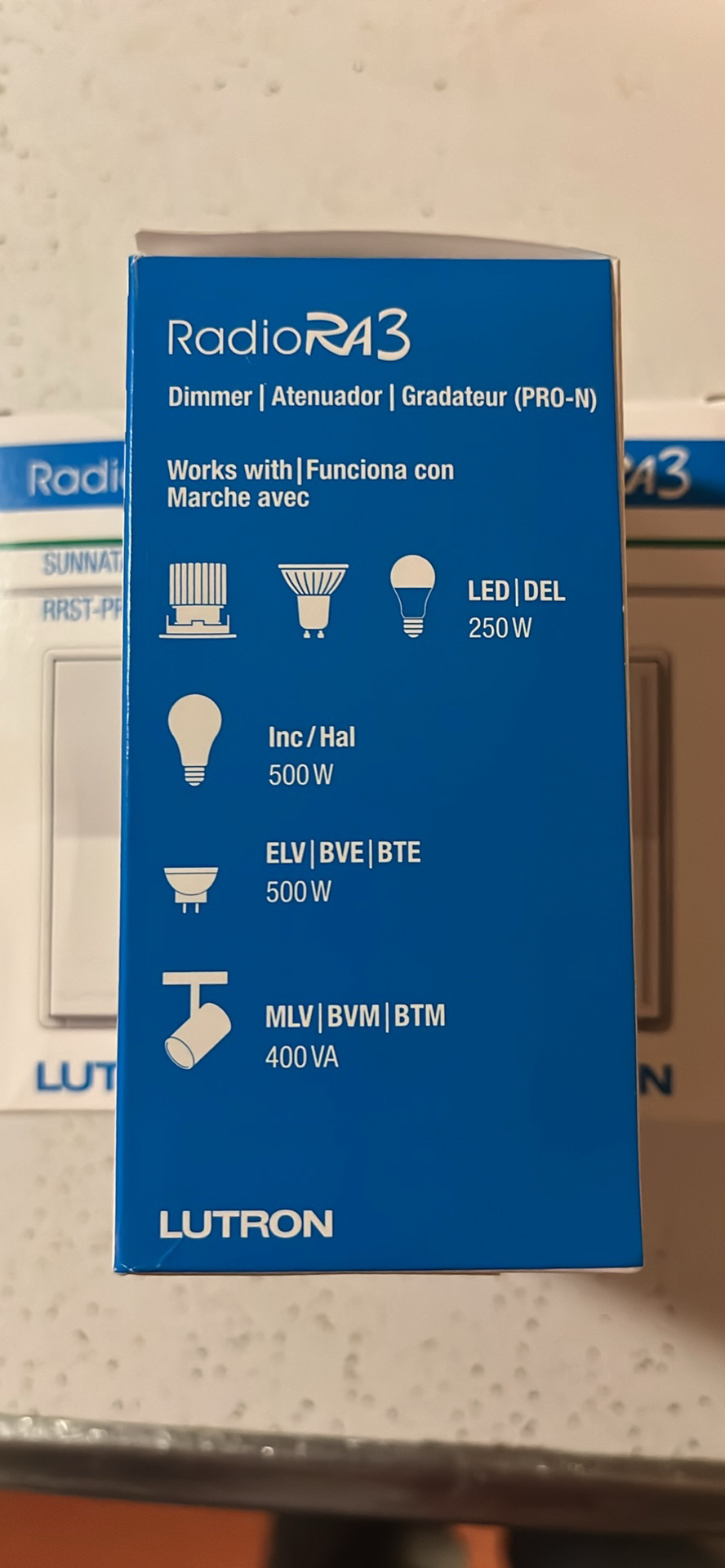 Lutron Sunnata PRO LED+ Touch Dimmer Switch - photo 4