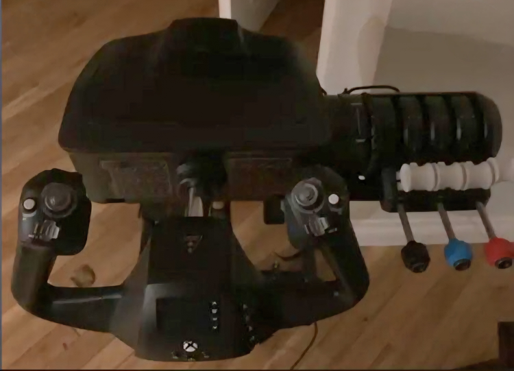 Turtle Beach Velocity One flight controller with stand