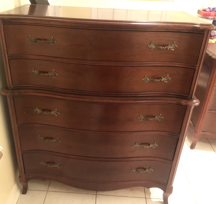 Mahogany Dresser & Tallboy Chest image indicator(2)