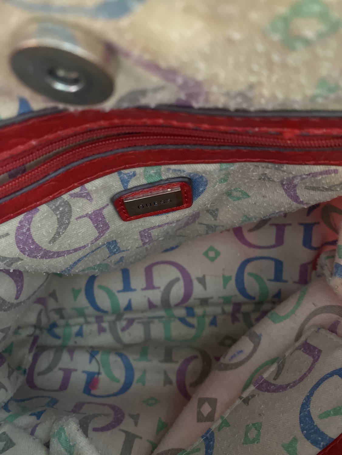 Red Guess Purse - photo 2