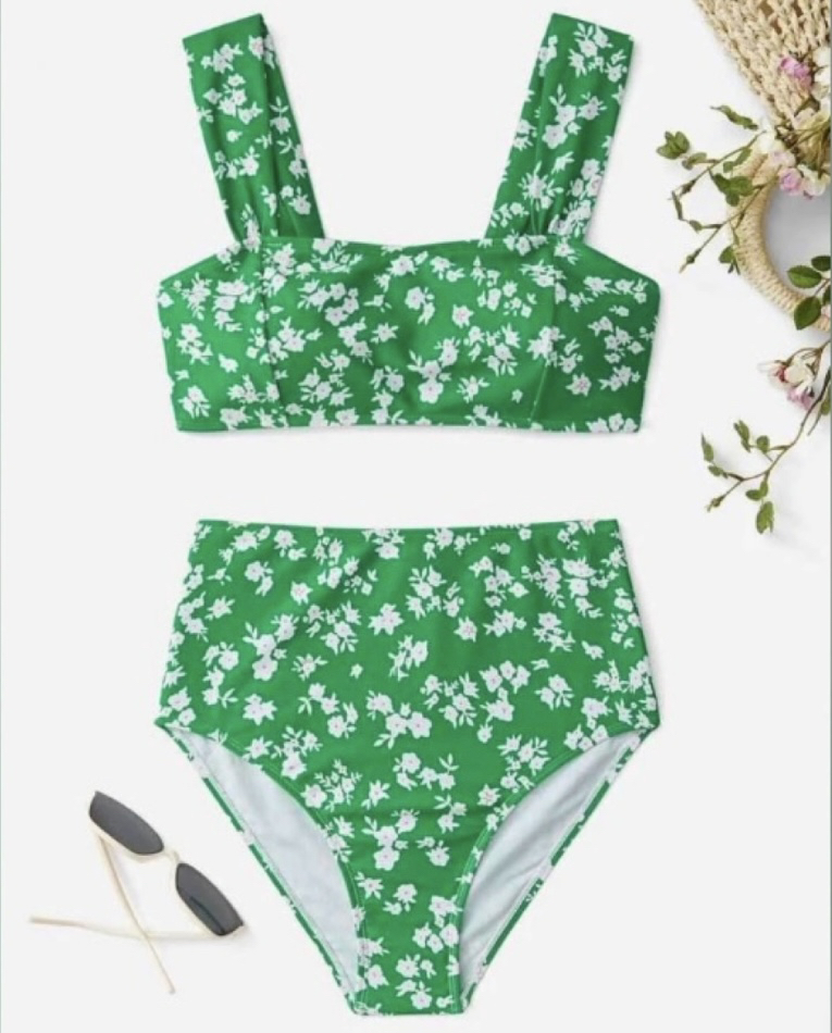 High Waisted Bikini Swimsuit size M