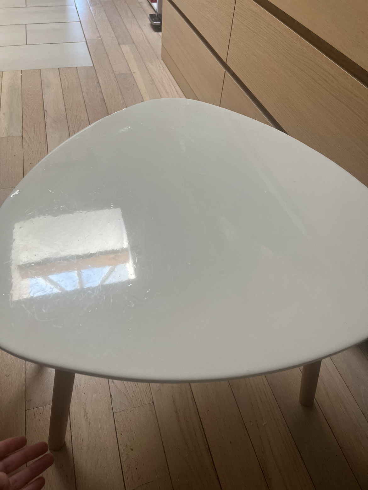 2 white tables - photo 3