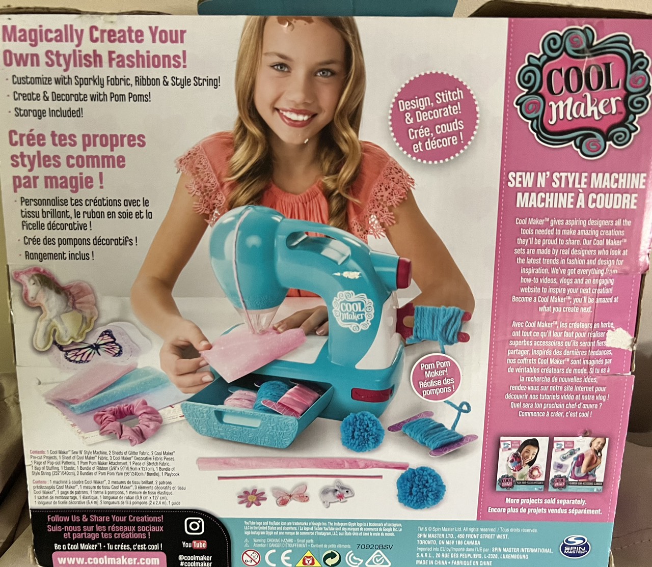 Cool Maker Sew and Style Machine image indicator(2)