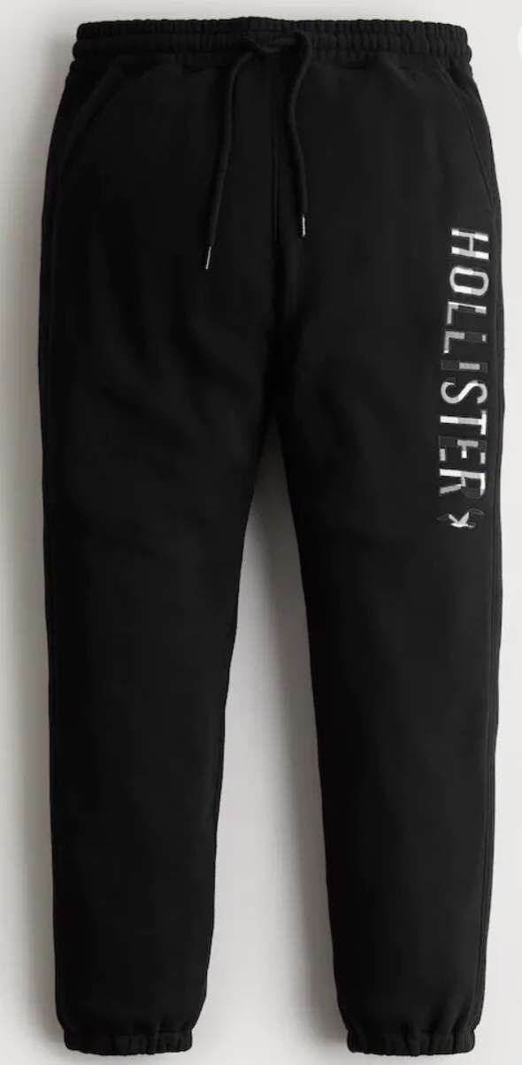 🥕HOLLISTER RELAXED LOGO GRAPHIC SWEATPANTS 🔥NEW🔥 image indicator(5)