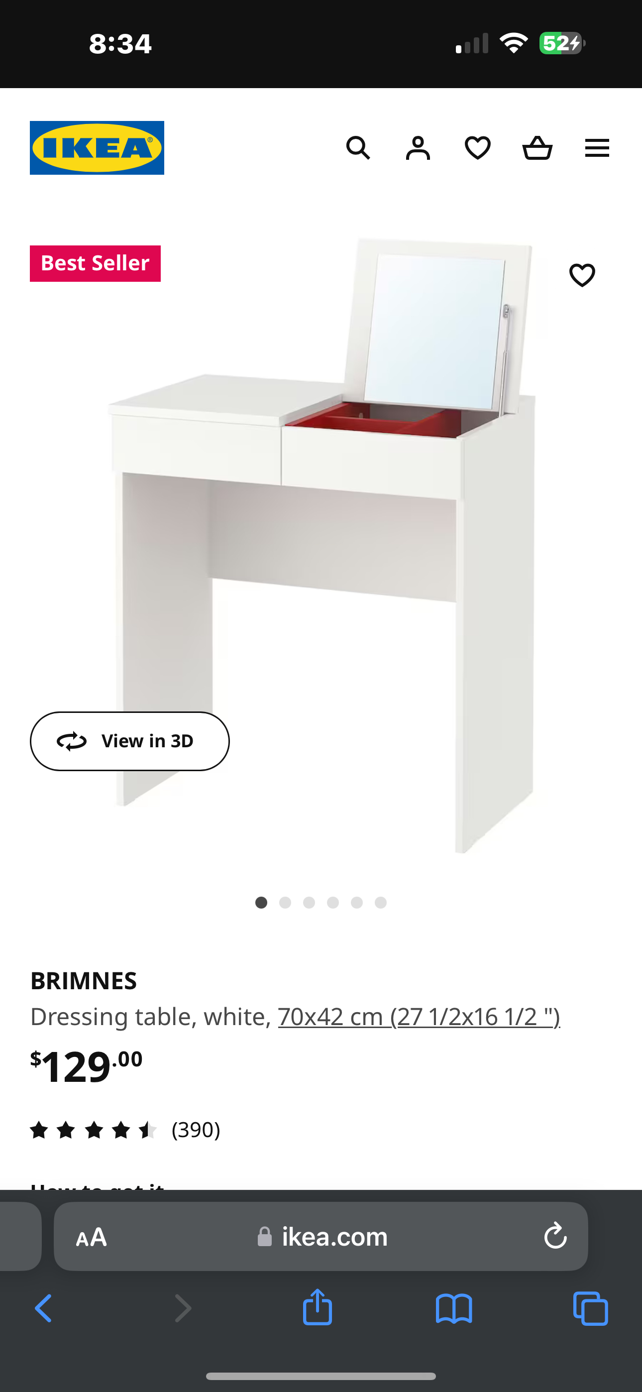 IKEA dressing table