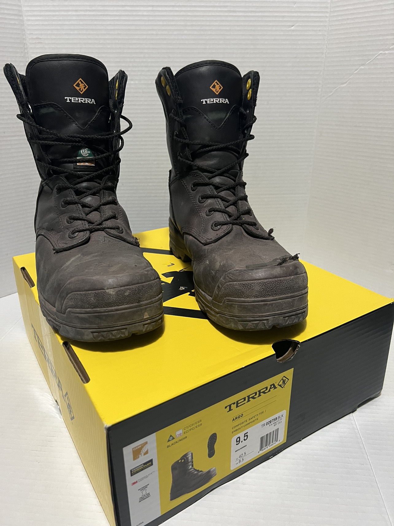 Terra Men's 9.5 TERRA ARGO CSA Work Boots image indicator(2)