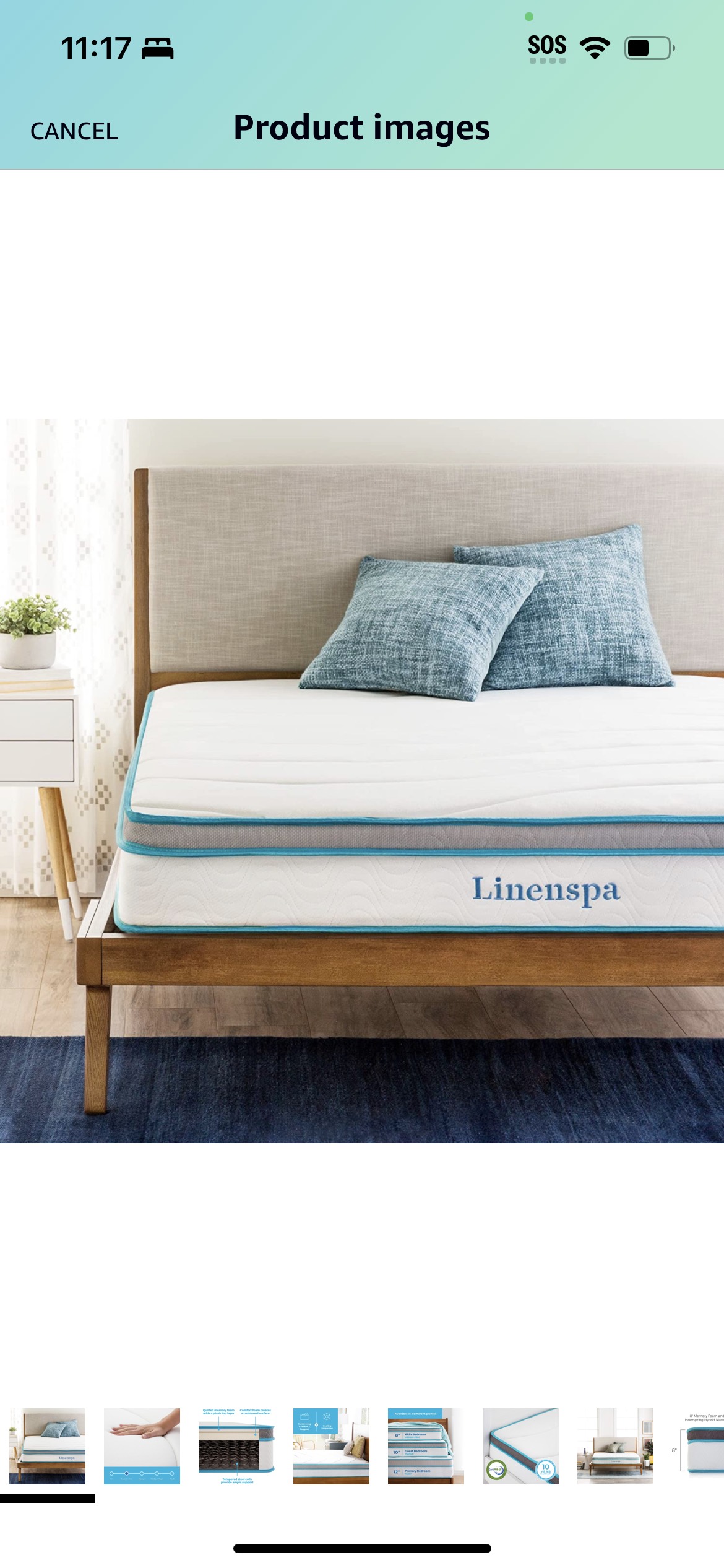 Twin mattress #320 thumbnail