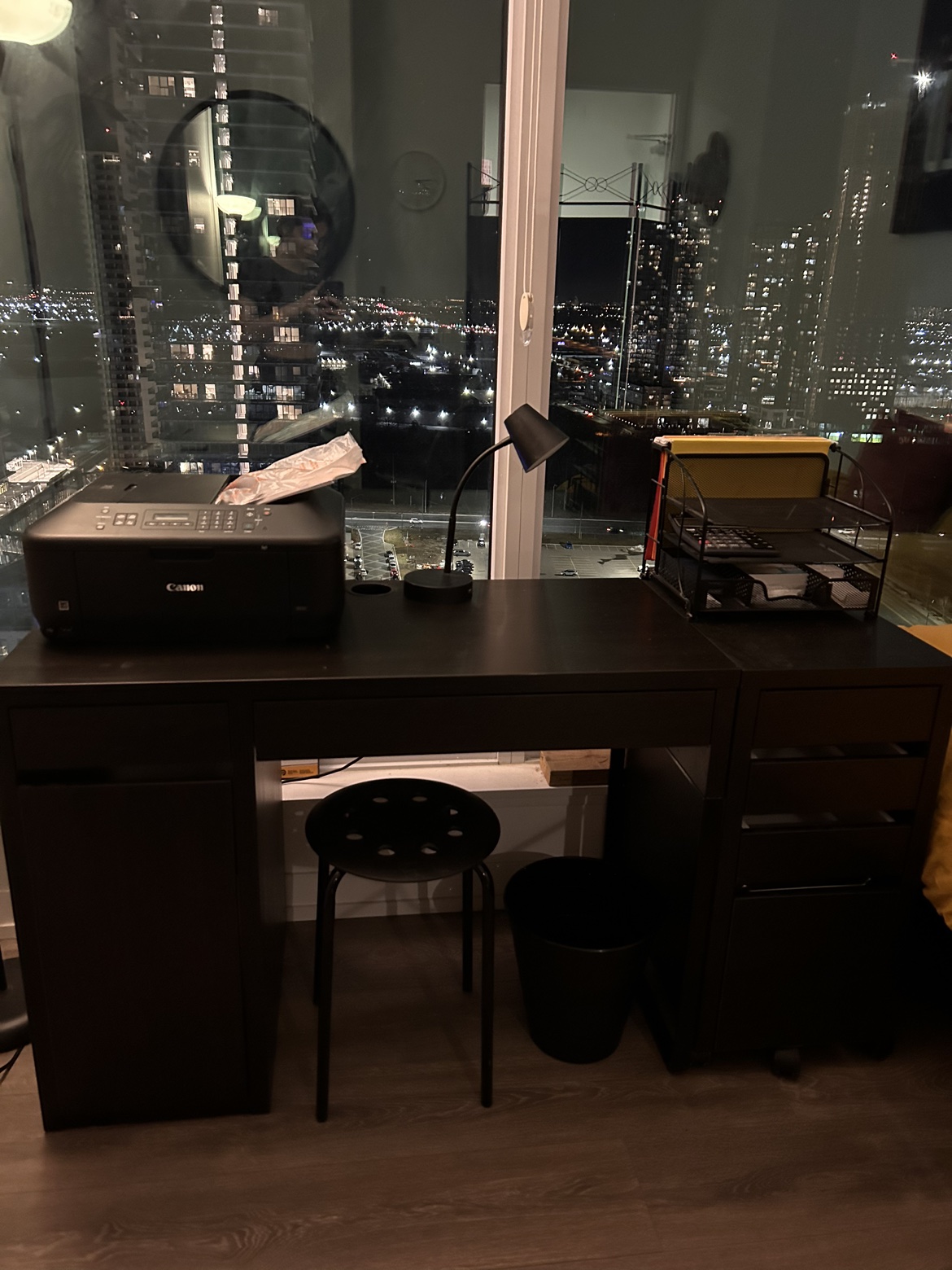 IKEA MICKE Desk + MICKE Storage unit image indicator(8)