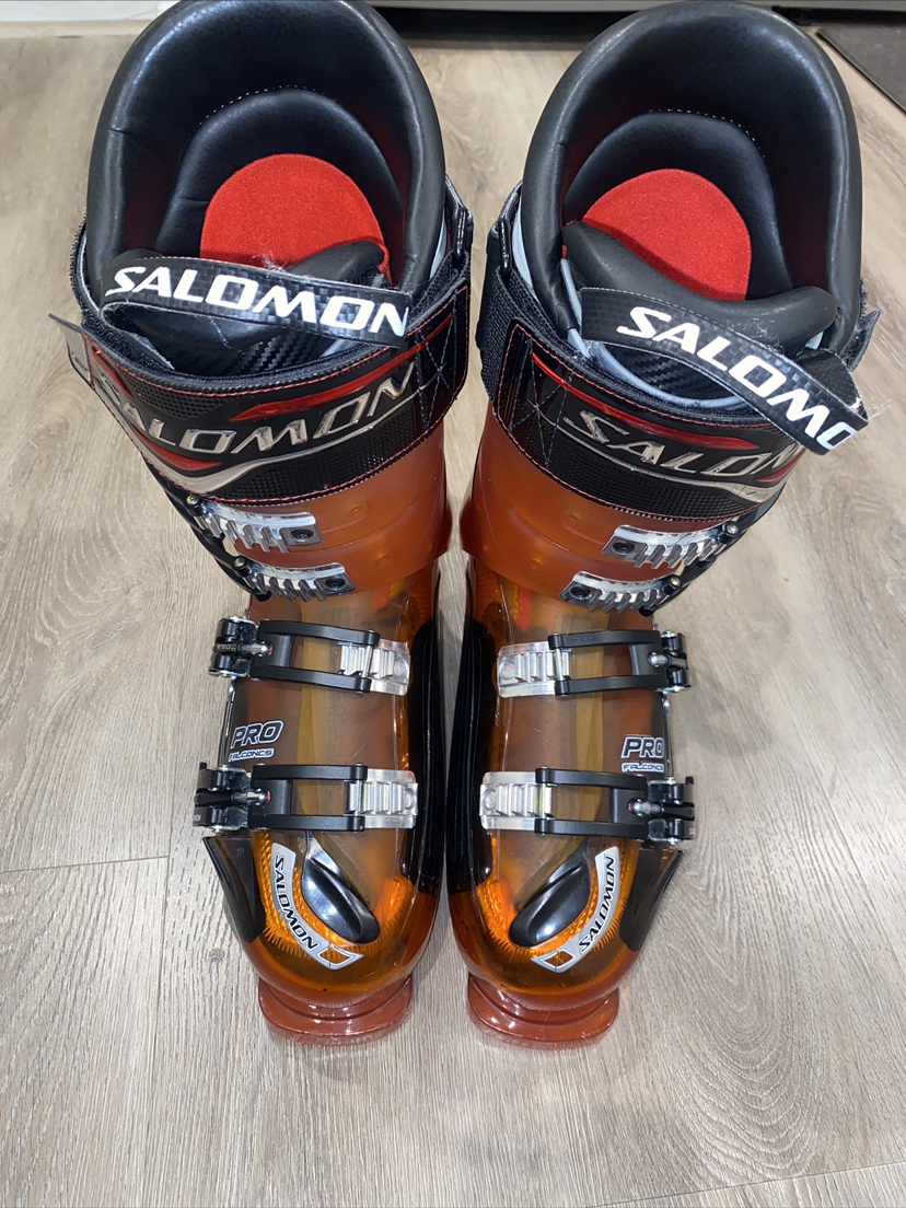 SALOMON Energyzer 120 PRO FALCONCS Size 27.5 Ski Boots US 11 thumbnail