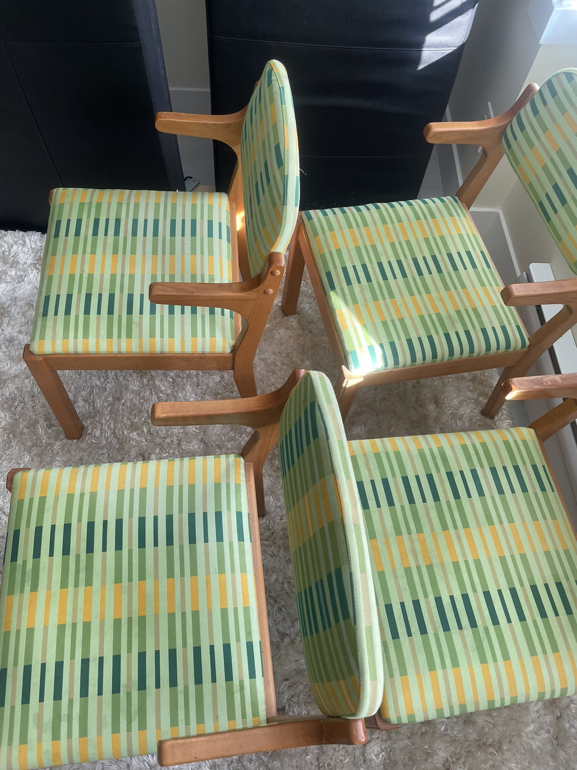 Vintage dining chairs - photo 2
