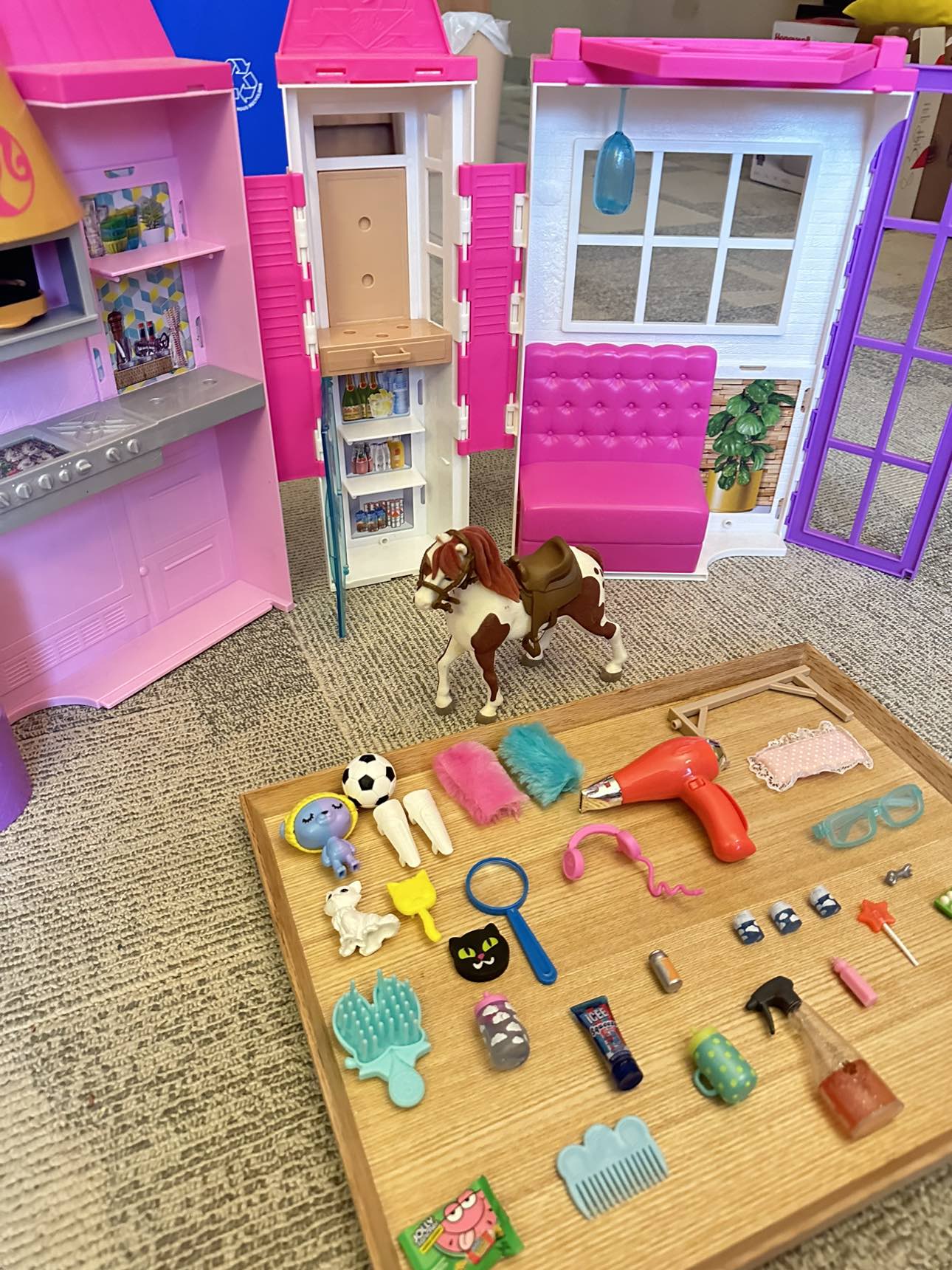 Make me an offer 🚨Barbie Dreamhouse Restaurant with accessories image indicator(6)